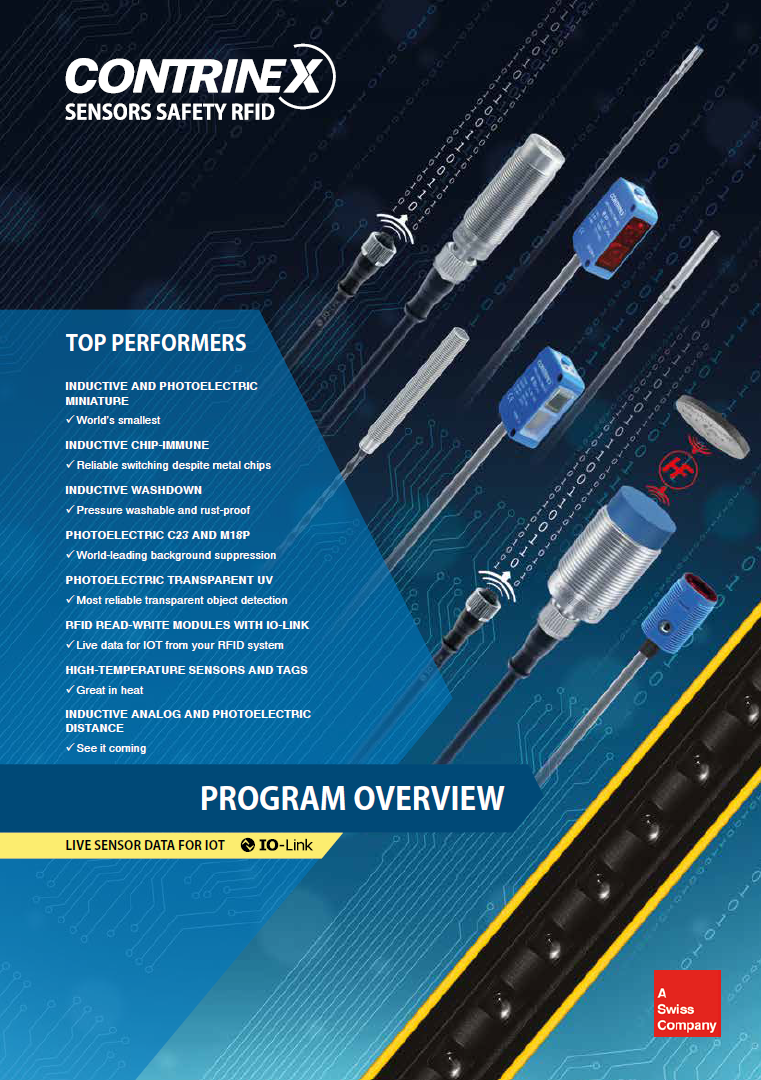 Contrinex Product Overview brochure